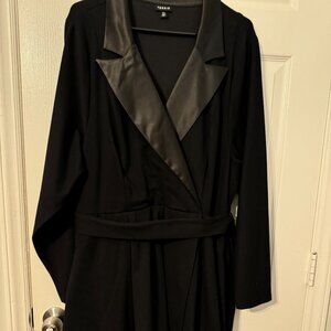 Torrid Black Blazer Dress